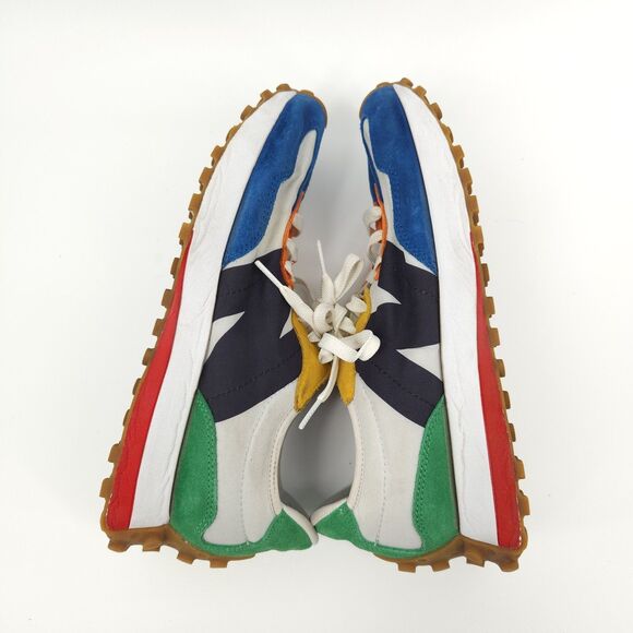 New Balance 327 Shoes Mens Size 9 Blue White Black Athletic Running - Picture 7 of 9